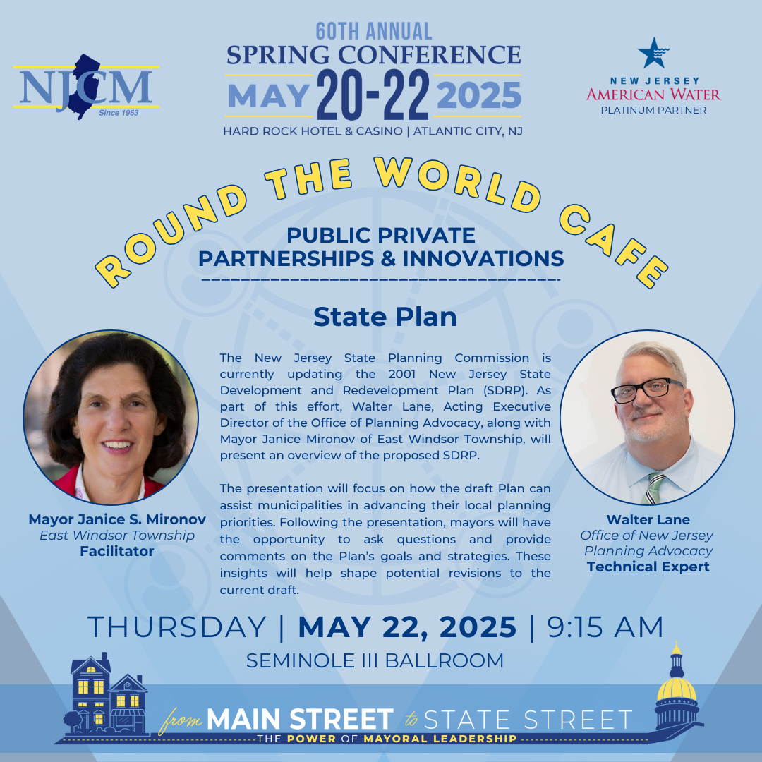 RTW-StatePlan State Plan | Facilitator: Mayor Janice Mironov