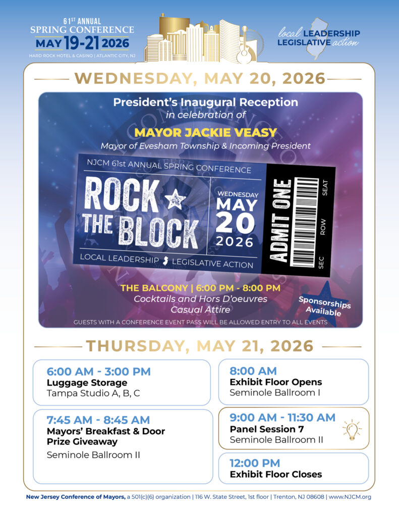 2026 Spring Conference Itinerary Wed May 20 and Thurs May 21, 2026