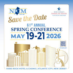 Save the date for NJCM 61st Annual Spring Conference May 19-21, 2026